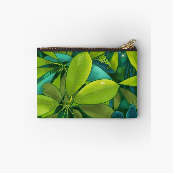 Item preview, Sanctuary Blue - Safe Series Frog Hidden in Leaves designed and sold by Karla Star.