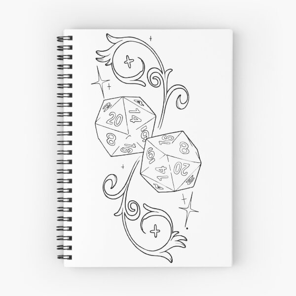 Item preview, Mystical D20 With Stars Fantasy RPG Artwork designed and sold by DawnColony.