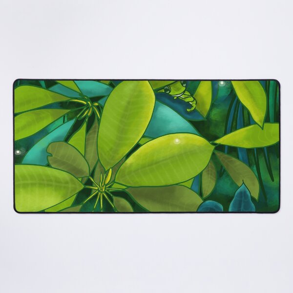 Item preview, Sanctuary Blue - Safe Series Frog Hidden in Leaves designed and sold by Karla Star.