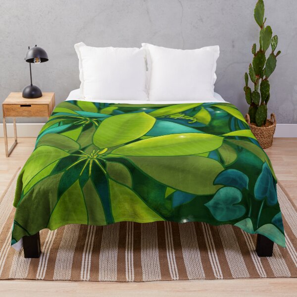 Item preview, Sanctuary Blue - Safe Series Frog Hidden in Leaves designed and sold by Karla Star.