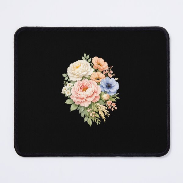 Item preview, Elegant Vintage Floral Bouquet | Peony Rose Wildflower Botanical Illustration designed and sold by DESPOT07.
