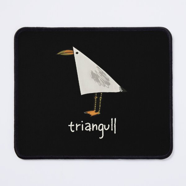 Item preview, Triangull Shirt, Funny Triangle Seagull Pun Graphic Tee, Cute Geometry Bird Design, Nerdy Math Joke Gift for Teachers and Students designed and sold by Phirivey.