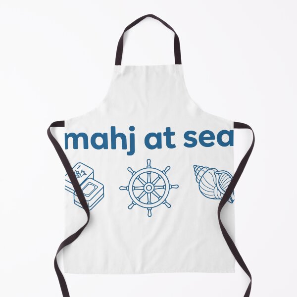 Item preview, Mahj At Sea Mahjong Player Ocean Cruise Enthusiast designed and sold by Doodleoub.