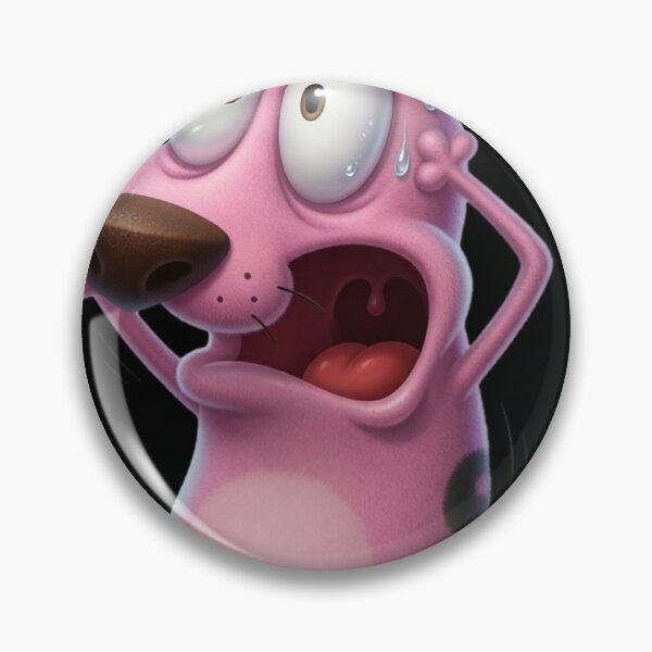 Artikelvorschau, Courage the Cowardly Dog Scream entworfen und verkauft von slowocelot.