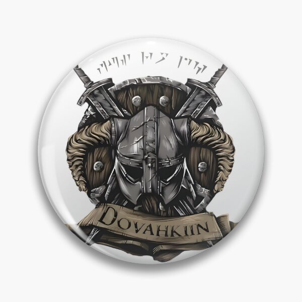 Item preview, Dovahkiin Crest | Skyrim Unofficial Fan Art designed and sold by My Artprintz.
