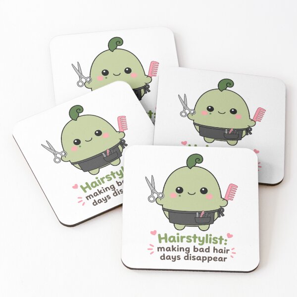 Item preview, Hairstylist Bad Hair Days Funny Mascot designed and sold by srinig.
