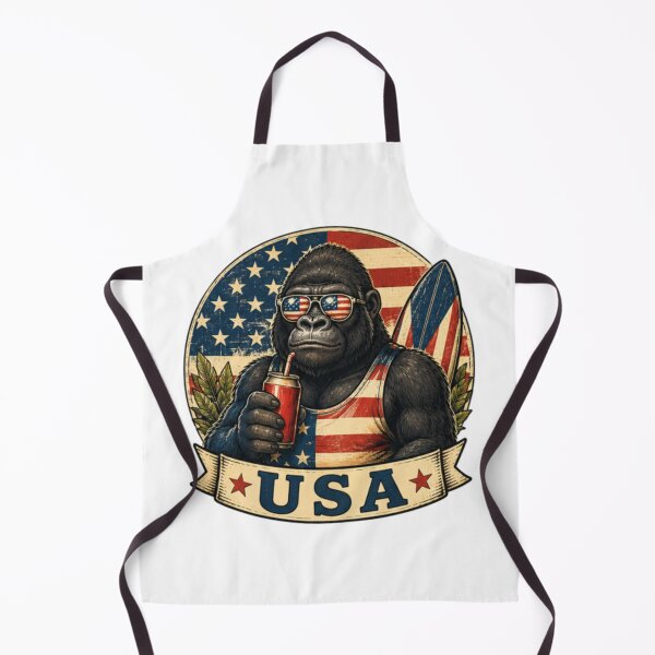 Item preview, Gorilla Genial disfrutando de una refrescante piña colada designed and sold by JonysCreativeDesigns.