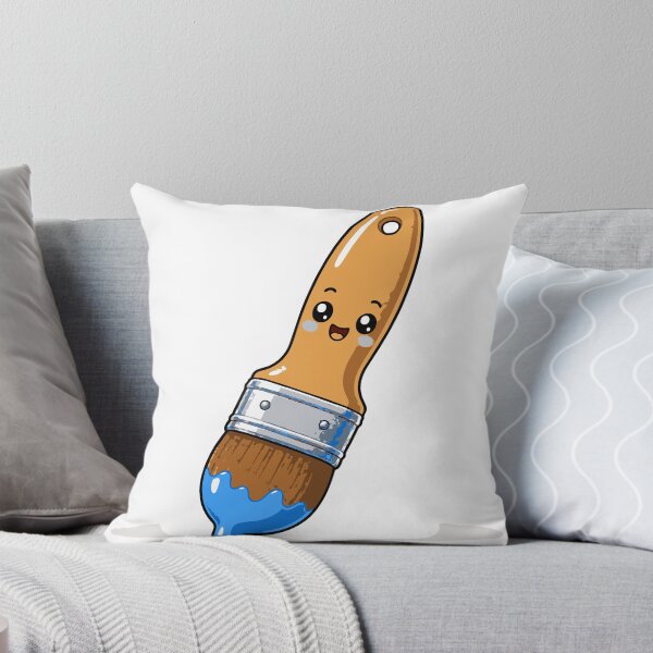Item preview, Cute Kawaii Paint Brush T-Shirt & Sticker | Art Teacher & Artist Gift | Creative School Supplies designed and sold by Sunday.Supply.