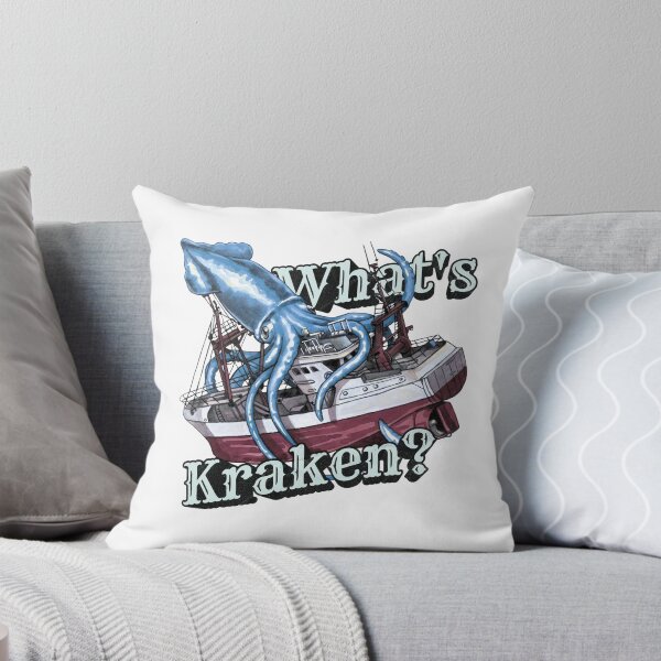 Item preview, What's Kraken? Blue Colossal Squid Design  designed and sold by Kelsey Worth.