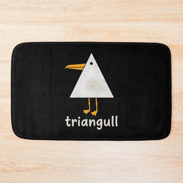Item preview, Minimal Triangull Triangle Seagull Funny Math Pun T-Shirt designed and sold by blawdi.