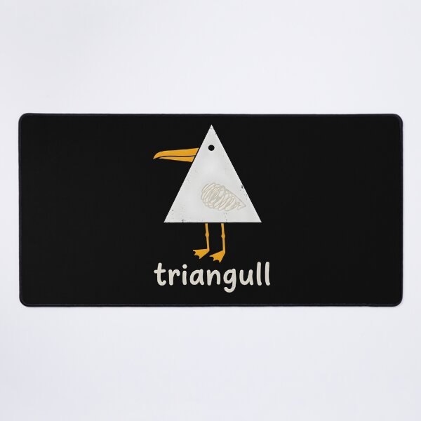 Item preview, Minimal Triangull Triangle Seagull Funny Math Pun T-Shirt designed and sold by blawdi.