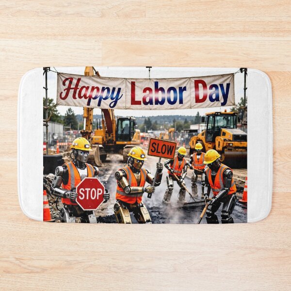 Item preview, Robot Road Construction designed and sold by Iron El Studios.