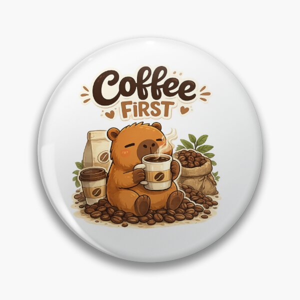Item preview, Coffee First Funny Coffee Quote designed and sold by DailyTrendFinds.