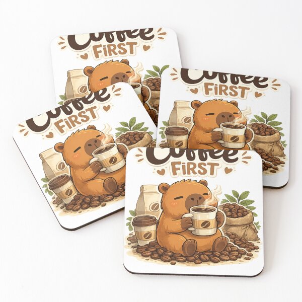 Item preview, Coffee First Funny Coffee Quote designed and sold by DailyTrendFinds.
