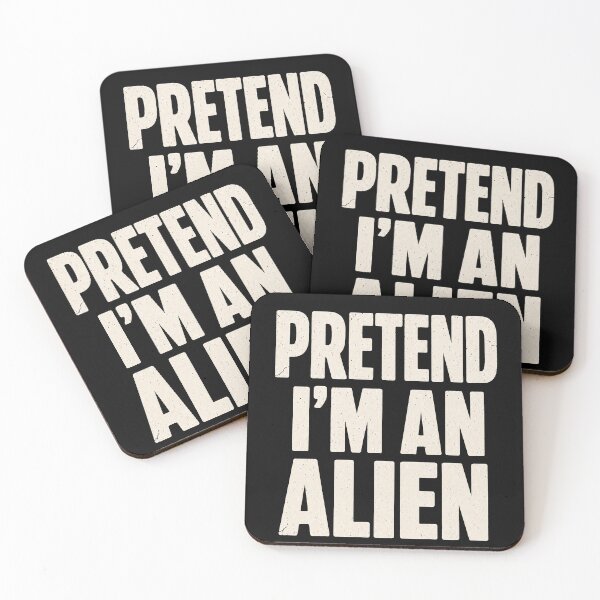 Item preview, Halloween Pretend Im an Alien Funny Costume 2 designed and sold by RamblingerArt.