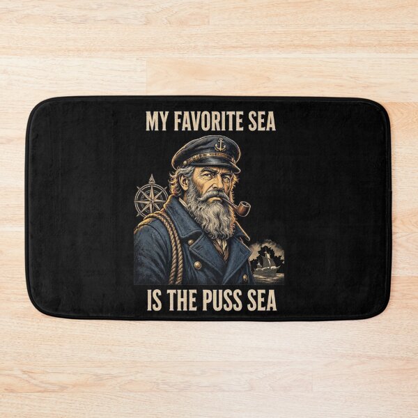Item preview, My Favorite Sea is The Puss-Sea designed and sold by TheEndDesign.