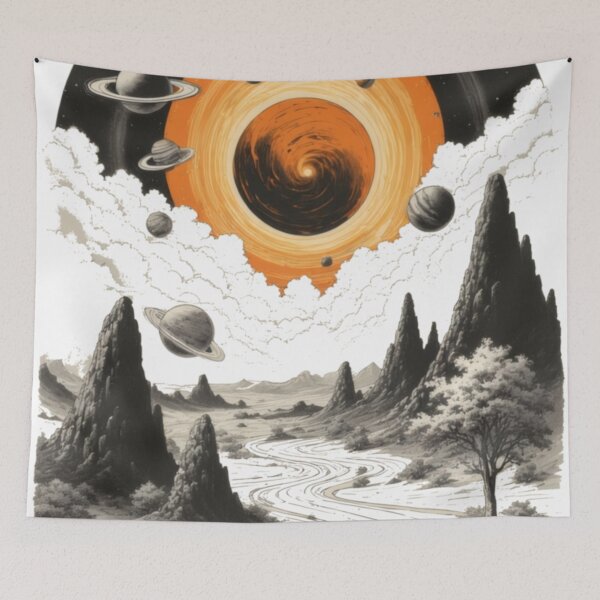 Item preview, A universe of light and alien worlds designed and sold by Mianku | Für das Leben.