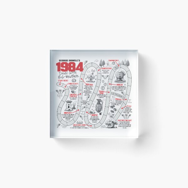 Item preview, 1984 The Board Game designed and sold by mstiv.