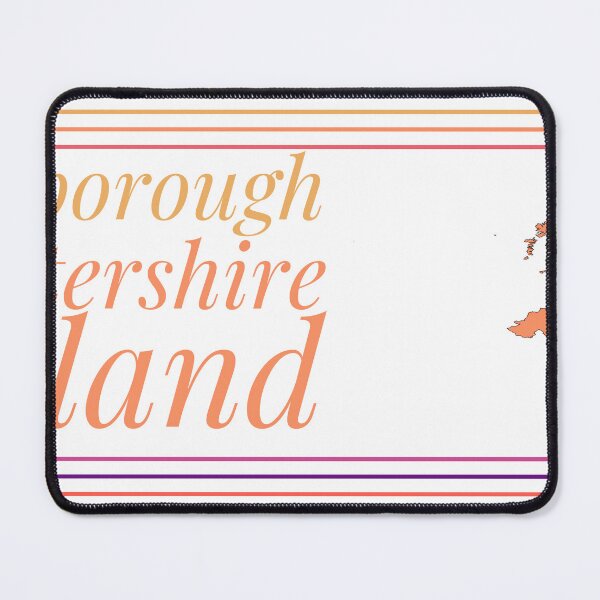 Item preview, Loughborough Leicestershire England City Marked On Map designed and sold by TheIconSmith.
