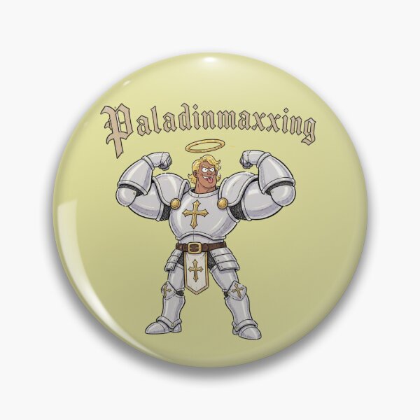 Item preview, A Guide to Paladinmaxxing (Light Edition) - DND RPG Meme designed and sold by Dice_Goblin_Studio.