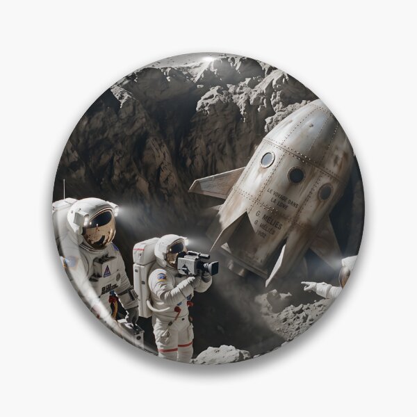 Item preview, NASA astronauts discovering George Melies’s ship designed and sold by WiseBow.