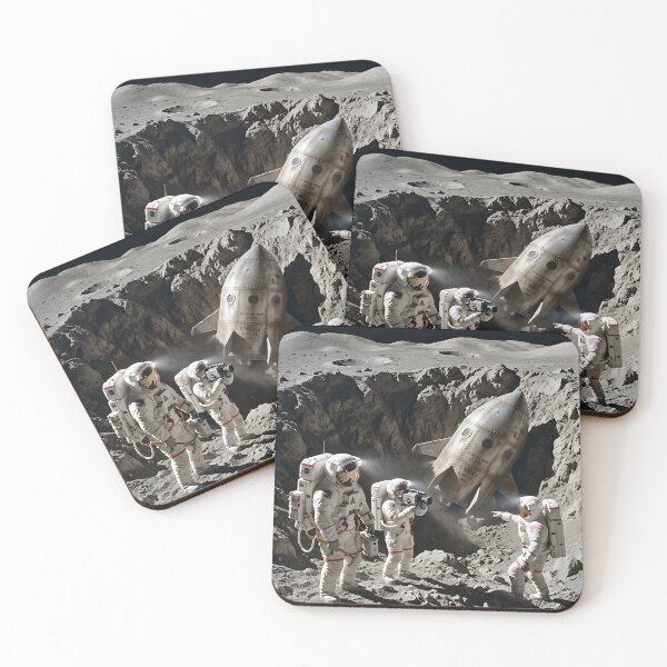 Item preview, NASA astronauts discovering George Melies’s ship designed and sold by WiseBow.