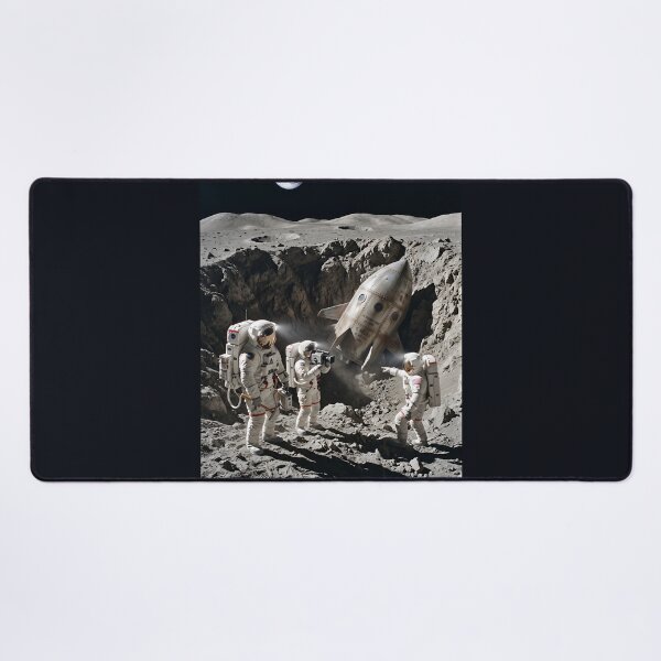 Item preview, NASA astronauts discovering George Melies’s ship designed and sold by WiseBow.