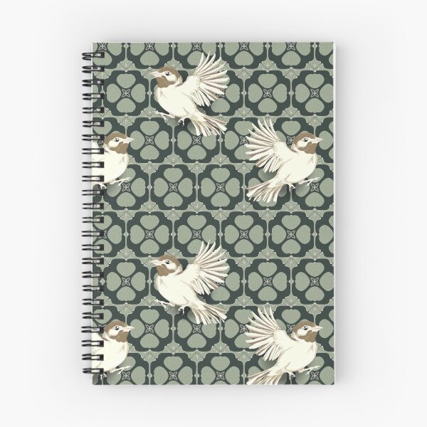 Item preview, Hand-drawn dark green bird designed and sold by Fiorart Studio .