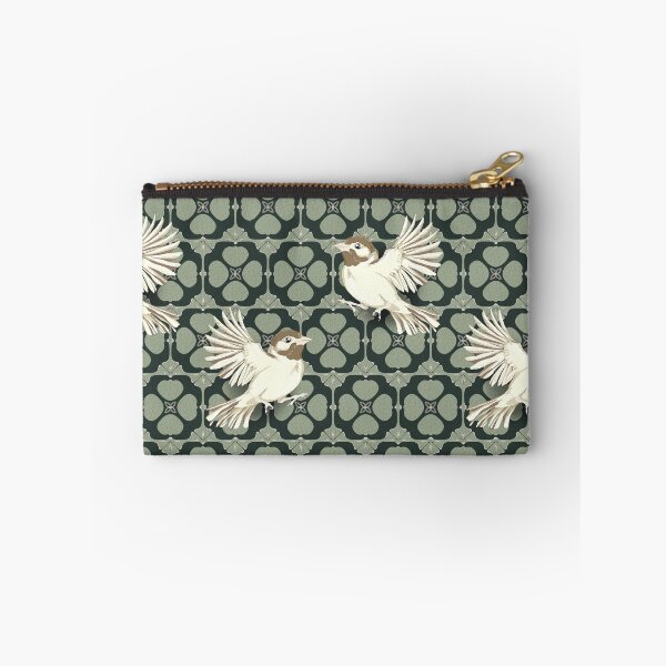 Item preview, Hand-drawn dark green bird designed and sold by Fiorart Studio .