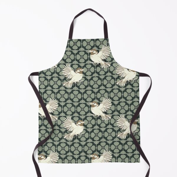 Item preview, Hand-drawn dark green bird designed and sold by Fiorart Studio .