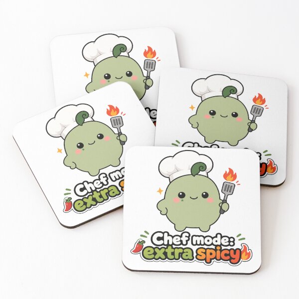 Item preview, Chef Mode Extra Spicy Funny Mascot designed and sold by srinig.