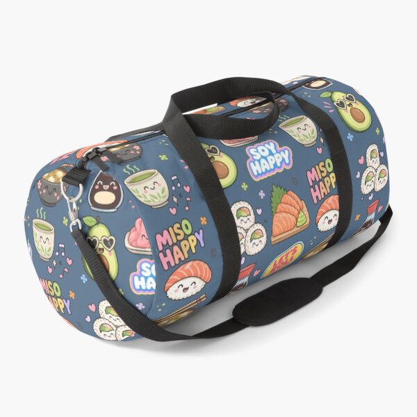 Item preview, Sushi Cute Collage Pastel Seamless Pattern designed and sold by HowToCanadian.