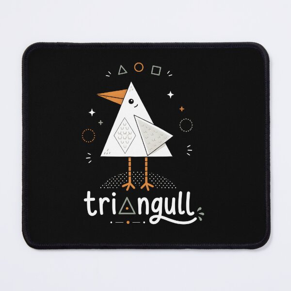 Item preview, Triangull Shirt, Funny Triangle Seagull Bird Pun Graphic Tee, Cute Geometric Coastal Animal Design, Nerdy Math Gift for Geometry Lovers designed and sold by Phirivey.