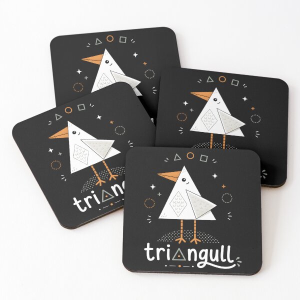 Item preview, Triangull Shirt, Funny Triangle Seagull Bird Pun Graphic Tee, Cute Geometric Coastal Animal Design, Nerdy Math Gift for Geometry Lovers designed and sold by Phirivey.
