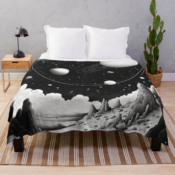 Item preview, Cosmic Symphony of Stars and Rocky Worlds designed and sold by Mianku | Für das Leben.