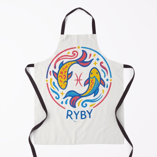 Item preview, Retro Pisces Fish Zodiac Sign - Vibrant Celestial Astrology designed and sold by mijaczeek.