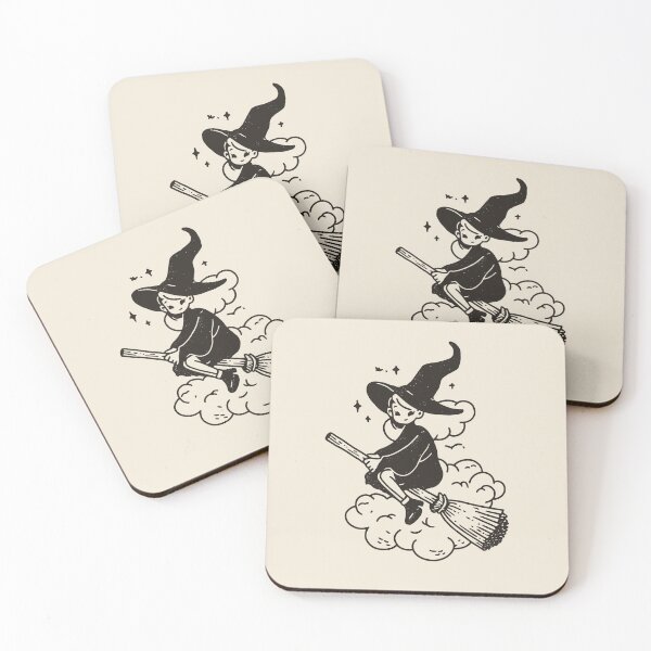 Item preview, Cute Witchy Halloween Art designed and sold by oneofthesedayys.