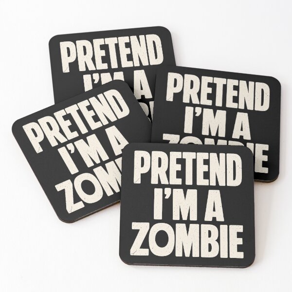 Item preview, Halloween Pretend Im A Zombie Funny Costume designed and sold by RamblingerArt.