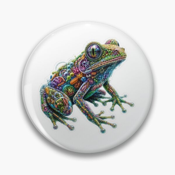 Item preview, Microscopic Cellular Frog designed and sold by Snurly.