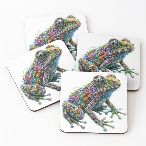 Item preview, Microscopic Cellular Frog designed and sold by Snurly.