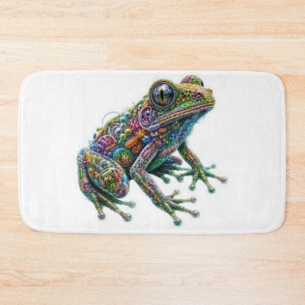 Item preview, Microscopic Cellular Frog designed and sold by Snurly.