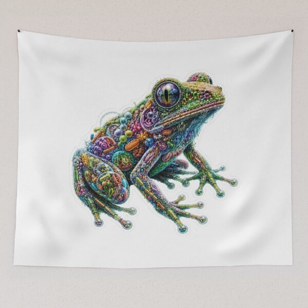 Item preview, Microscopic Cellular Frog designed and sold by Snurly.