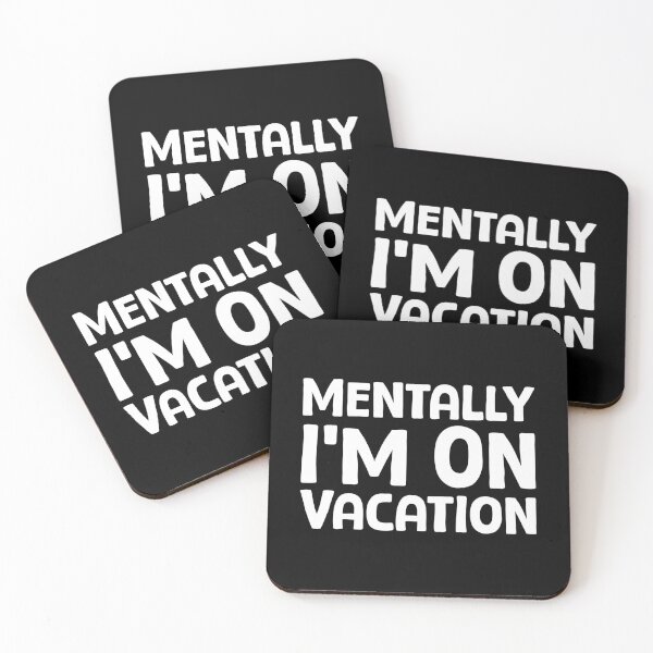 Item preview, Mentally I’m On Vacation - W_1 designed and sold by AhmedHelal24795.