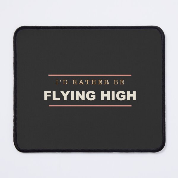 Item preview, I'd Rather Be Flying High - Pilot designed and sold by RetroThreadWorks.