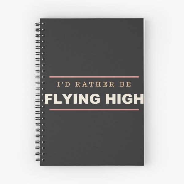 Item preview, I'd Rather Be Flying High - Pilot designed and sold by RetroThreadWorks.