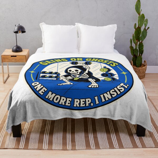 Item preview, Funny Grim Reaper Gym Fitness Workout One More Rep Cute designed and sold by Simonartland.