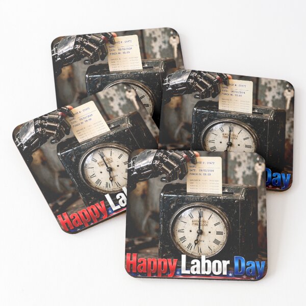 Item preview, Time Clock designed and sold by Iron El Studios.