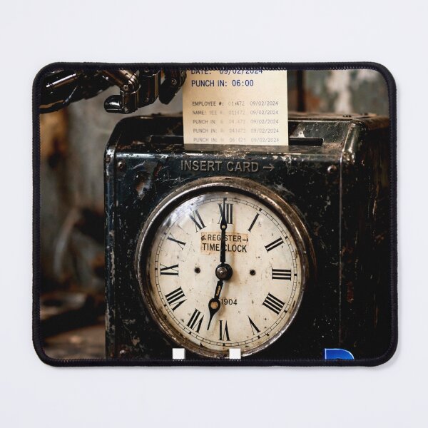 Item preview, Time Clock designed and sold by Iron El Studios.
