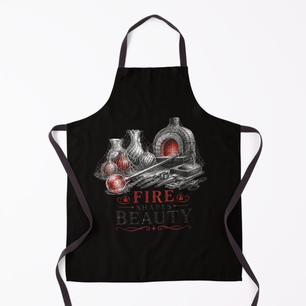 Item preview, Vintage Glassblower Workshop – Fire Shapes Beauty Engraving Illustration designed and sold by Tadeusz1.
