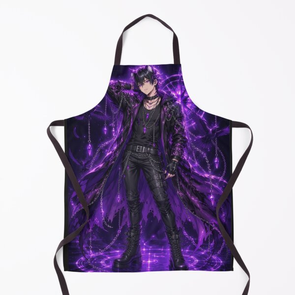 Item preview, Shadow Raven Prince – Gothic Anime Cat Boy | Dark Fantasy Magic designed and sold by Revyra Design .